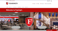 Desktop Screenshot of fearings.com